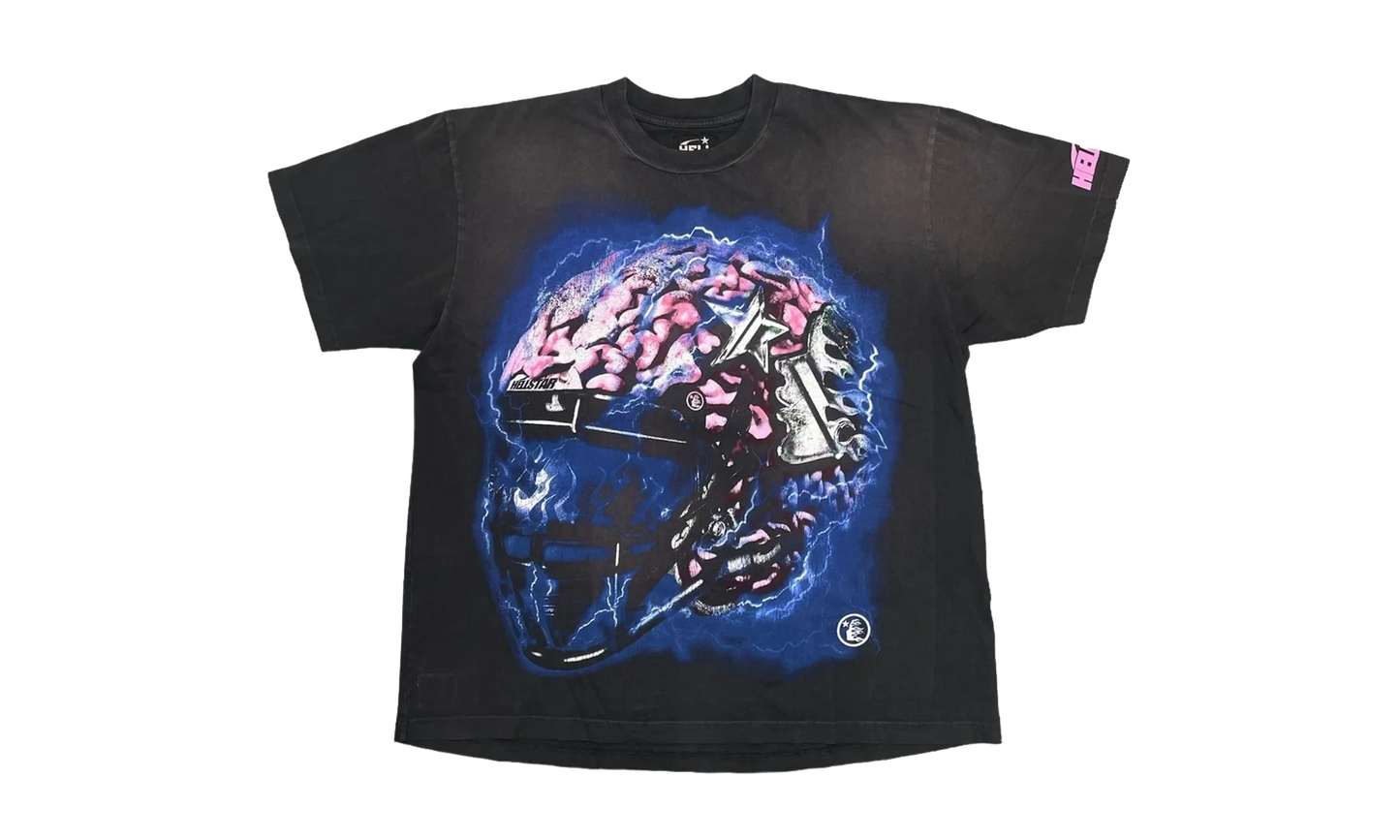 Studios Brain Helmet Short Sleeve T-Shirt "Black" HSR119