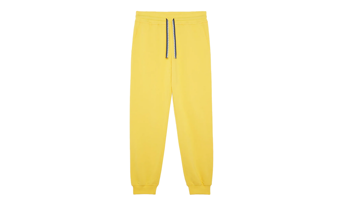 KNIT JOGGERS WITH DRAWSTRING "Yellow" RM TR0041 J209 H22 814