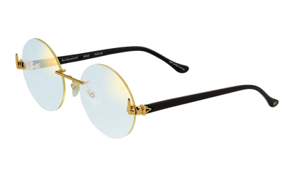 508 Rimless Drill Mount F.U. Edition 24KT "Yellow Gold / Black / Flash Gold" DMMF2 0005 16T3