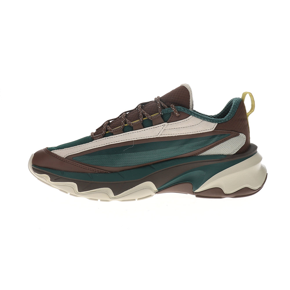 Carbon Artisanal Lace Up Sneakers