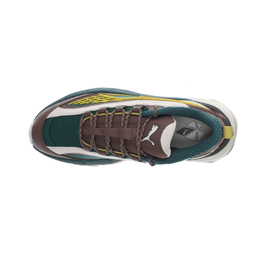 Carbon Artisanal Lace Up Sneakers