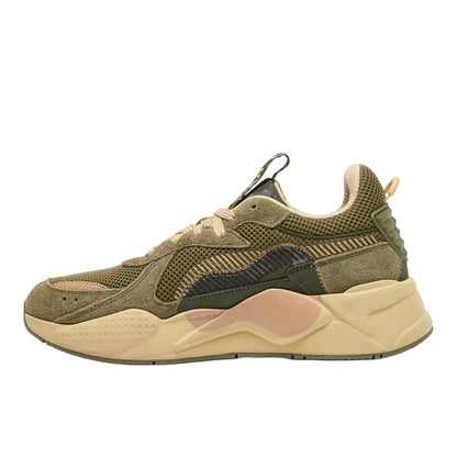 RS X Rain Map Camo Lace Up Sneakers