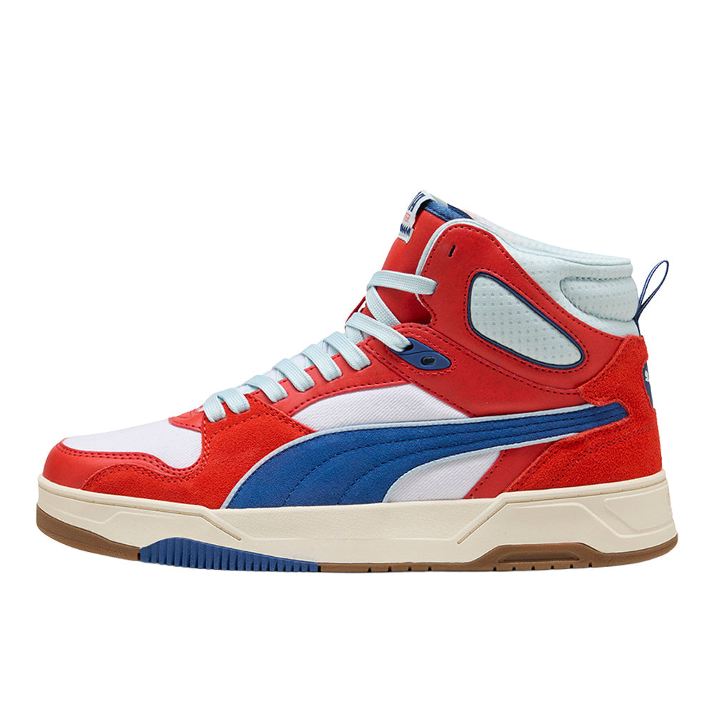 Rebound Break Mid Retro Run Lace Up Sneakers