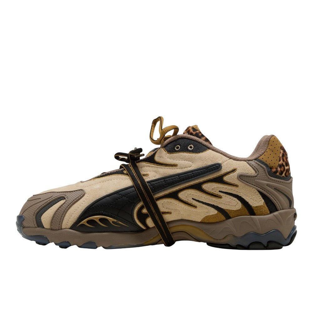 ASAP ROCKY X PUMA Inhale Leopard Lace Up Sneakers