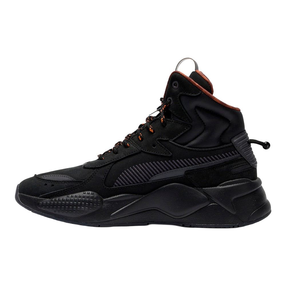 Rs-X Mid Black Ice Lace Up Sneakers