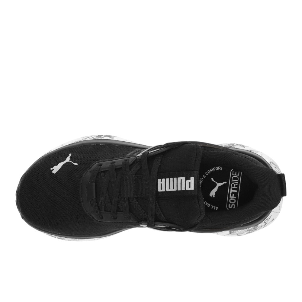 Outpace Marble Lace Up Sneakers