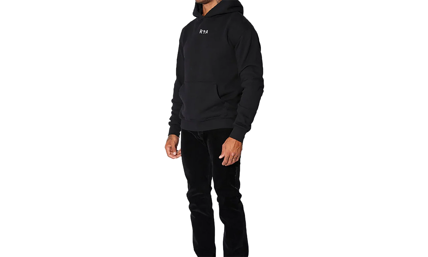 NASH Pullover Hoodie "Black" MU23K622 T1787BKFSW