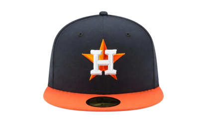 59FIFTY Houston Astros Road "Navy / Orange" 70360935