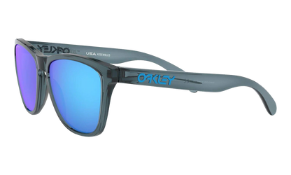 Frogskins Polarized Sunglasses "Crystal Black / PRIZM Sapphire Irid" OO9013 F6