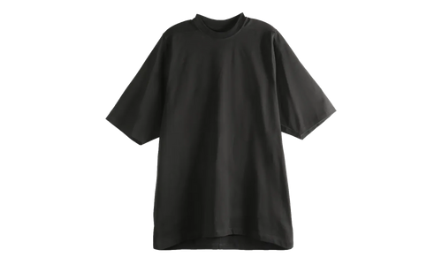 Jumbo Short Sleeves T-Shirt "Black" RU01F2249 BA 09