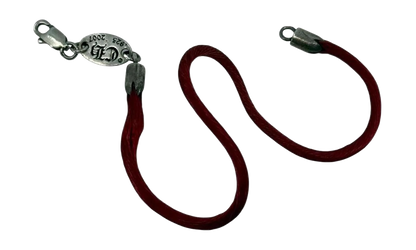 KZ Cassette Cross Stack Bracelet "Maroon" CHRM1166