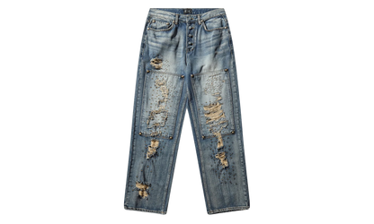 Vintage Double Knee Pants "Blue" TC25PT2801