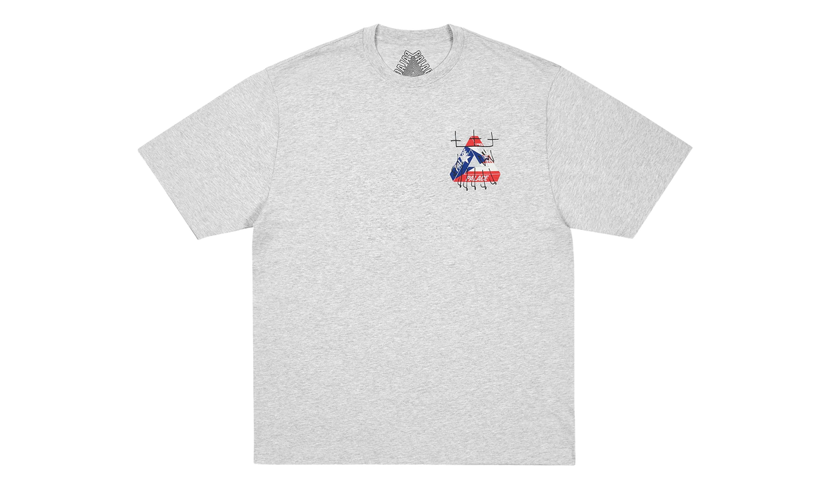 King Tri T-Shirt "Grey Marl" p0123