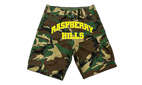 Raspberry Hills Cargo Shorts "Green" GGRHCCSG