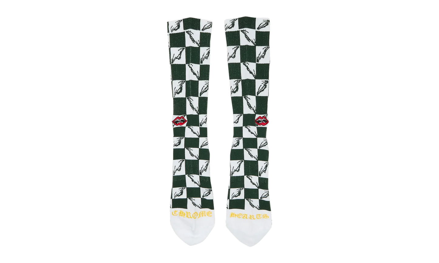 Matty Boy 99 Eyes Socks "Green / White" CHRM0717