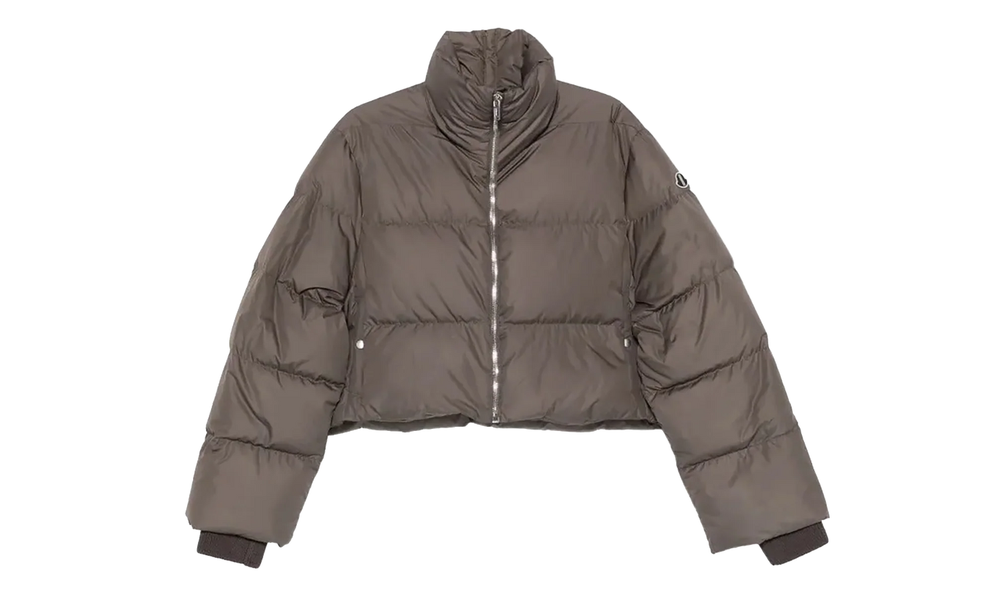 Rick Owens Woven Cropped Cyclopic Jacket WMNS "Dark Dust" MON43