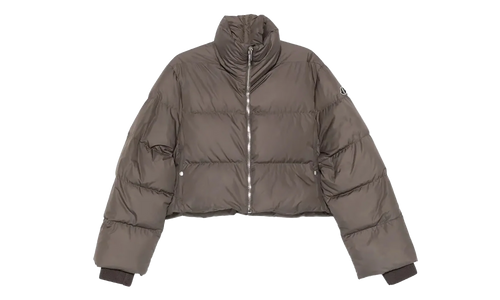 Rick Owens Woven Cropped Cyclopic Jacket WMNS "Dark Dust" MON43