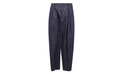 Pleated Denim Trousers "Indigo" PPP045051