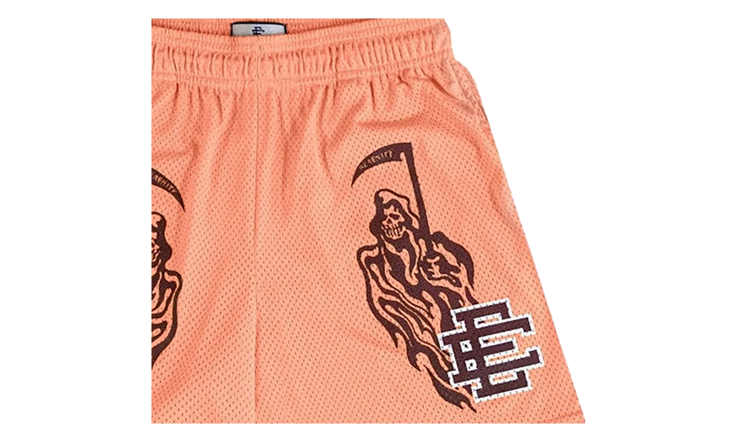 EE BASIC SHORT "WARREN LOTAS - Salmon/Maroon" EE717