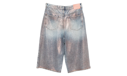 Glitter Denim Shorts "Blue" CE0075CP1