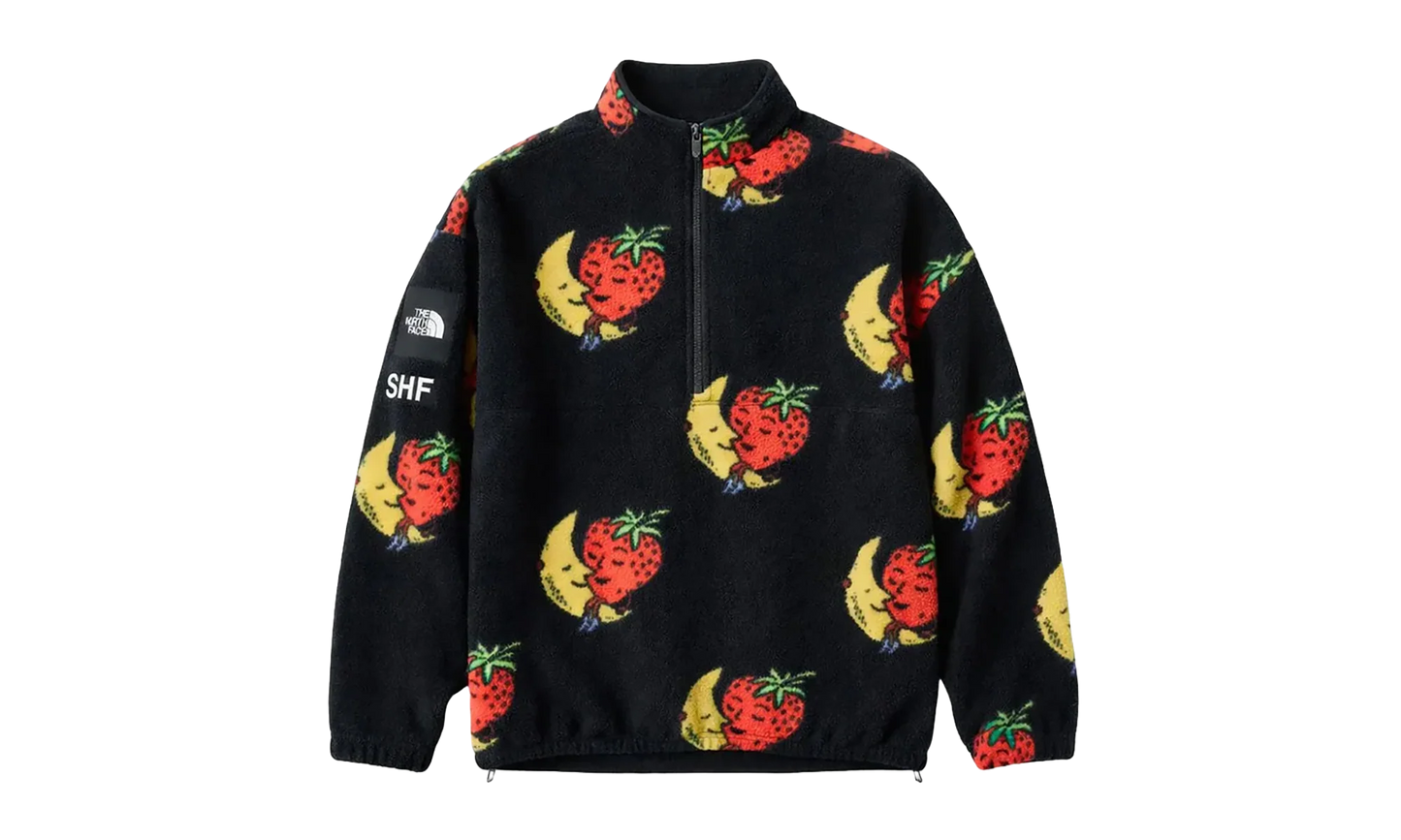 All Over Fleece 1/2 Zip Sweater "Sky High Farm - Black" NF0A8HNBNY11