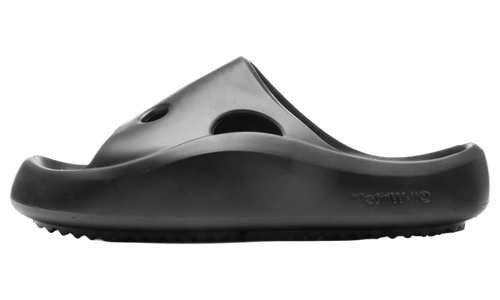 Meteor Rubber Slides "Black" OMIC014F22MAT0011010