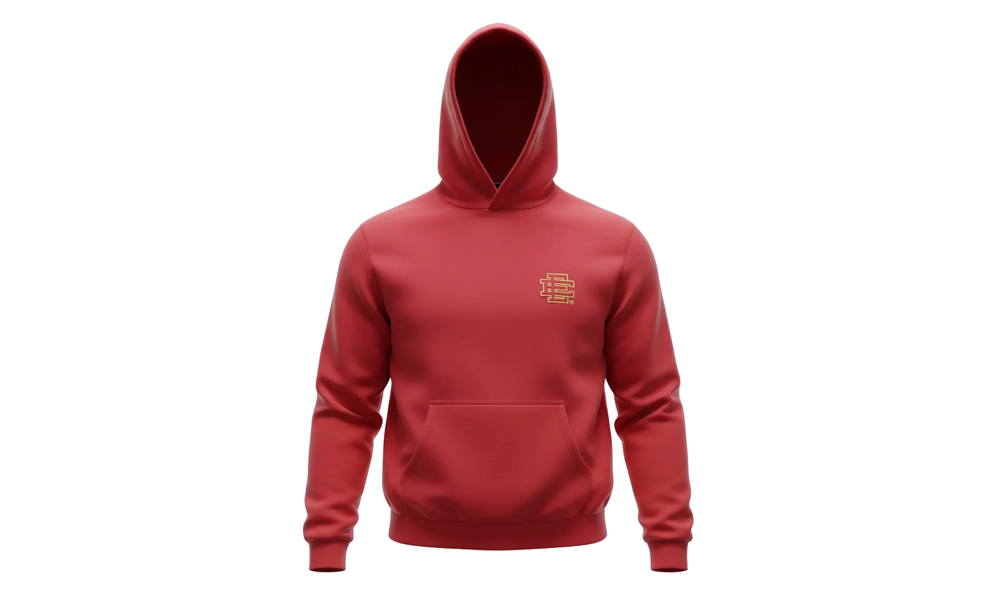 EE HOODIE "Light Red" EE666