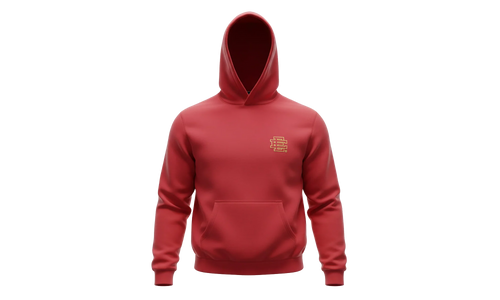 EE HOODIE "Light Red" EE666