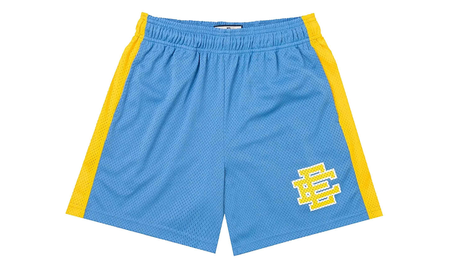 EE BASIC SHORT "SS22 - Blue Yonder/Varsity Yellow" EE536