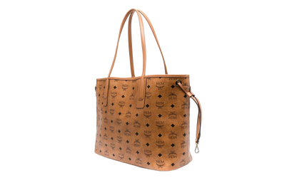 Liz Vi Shopper Reversible Bag "COGNAC - Medium" MWPCSVI01 COGNAC
