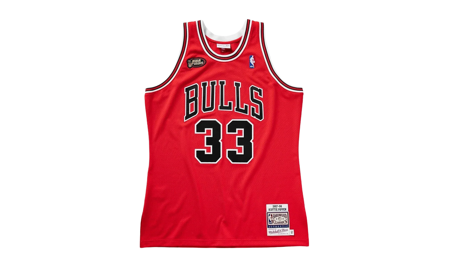 NBA Scottie Pippen Authentic Jersey "1997 Chicago Bulls - Red" 72263B597SPIPP