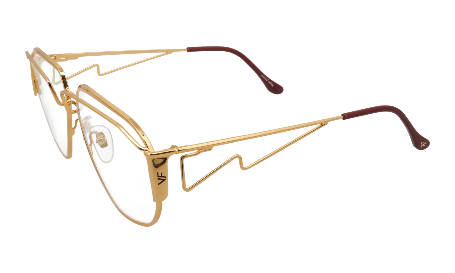 Escobar Geometric Edition 24KT "Yellow Gold / Clear" ESGE2 0001 24C4