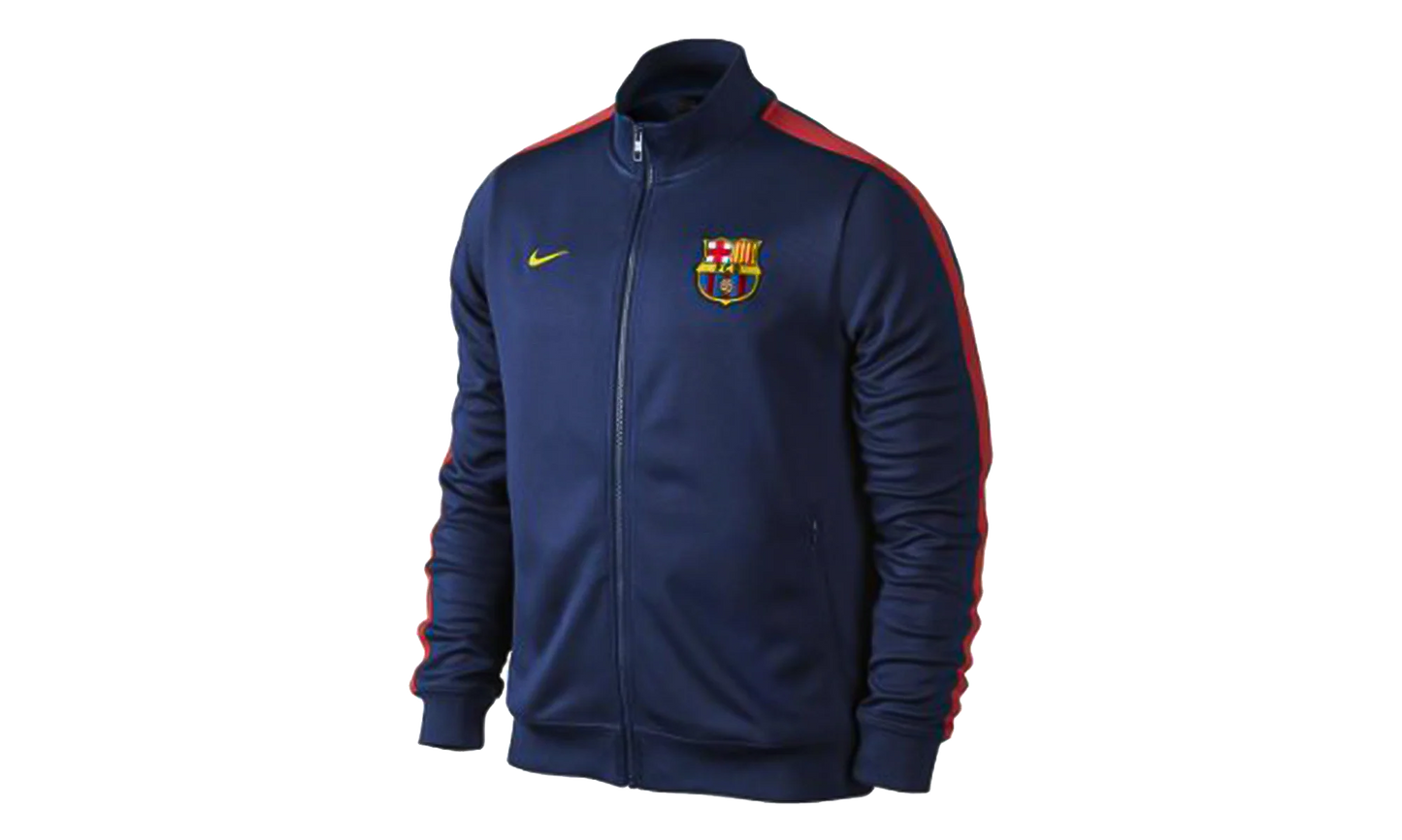 FCB TRACK JACKET "Navy / Vibrant Yellow" 542394 010