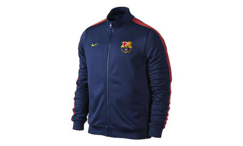FCB TRACK JACKET "Navy / Vibrant Yellow" 542394 010