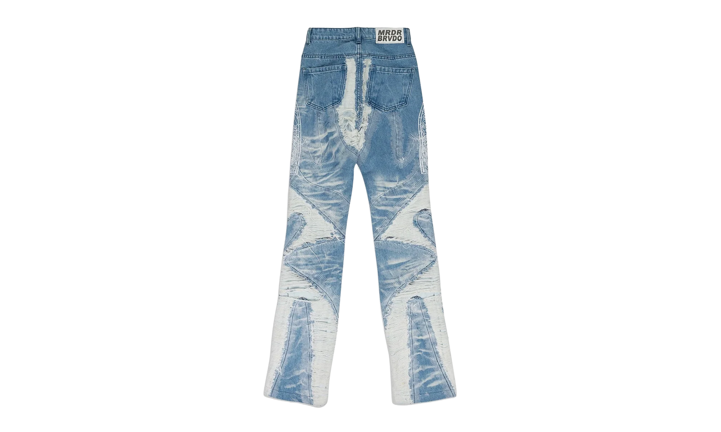 PATH STRAIGHT JEANS "Blue" 11200810008AW23