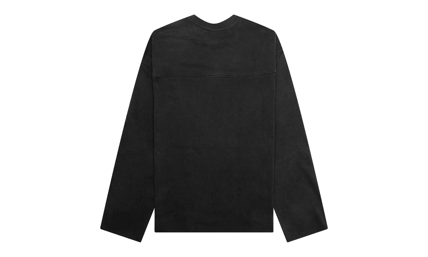 Varsity Long Sleeve T-shirt "Black Sunfade" Y6 T27G32 021