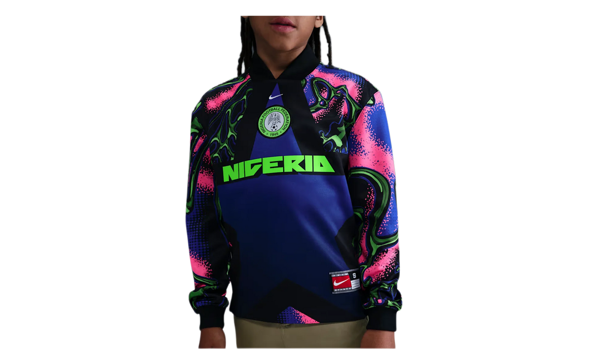 Nigeria Hollywood Keeper Dri-FIT Soccer Jersey GS "Black / Hyper Pink / White" IO2404 010