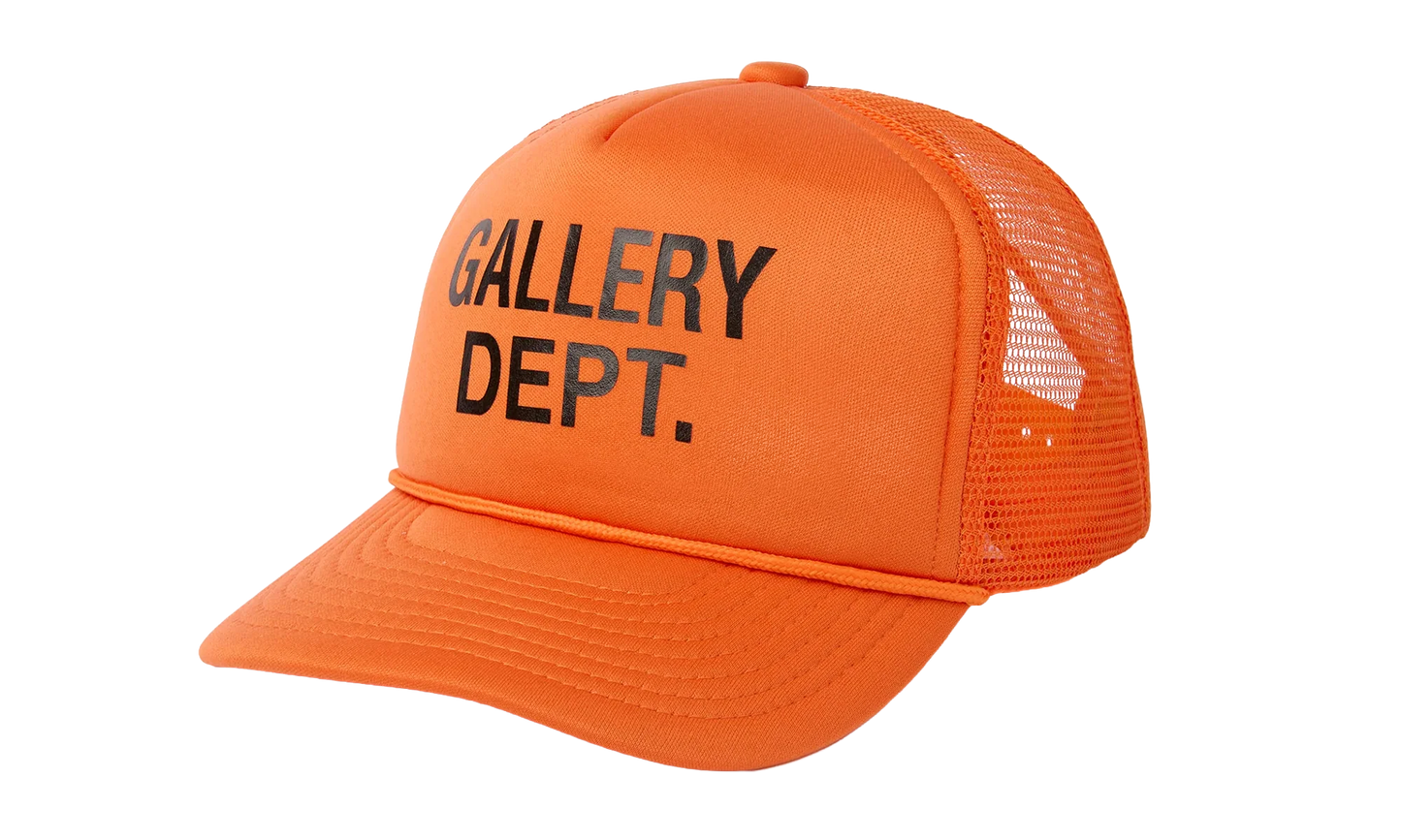 GD Logo Trucker Cap "Orange / Black" GD014