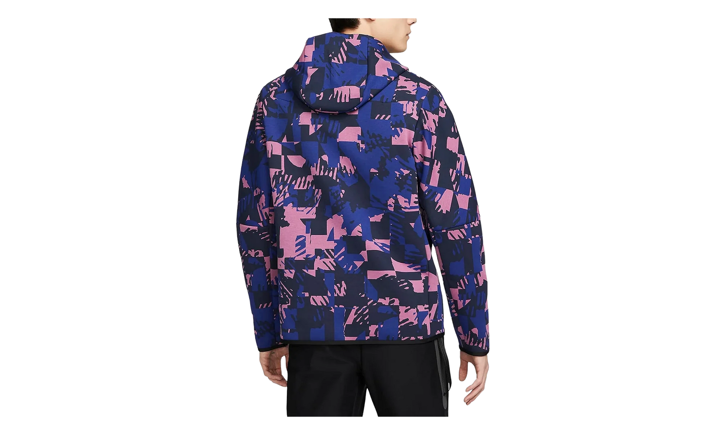 Tech Fleece Windrunner Hoodie "Blue / Black" DM6456 507