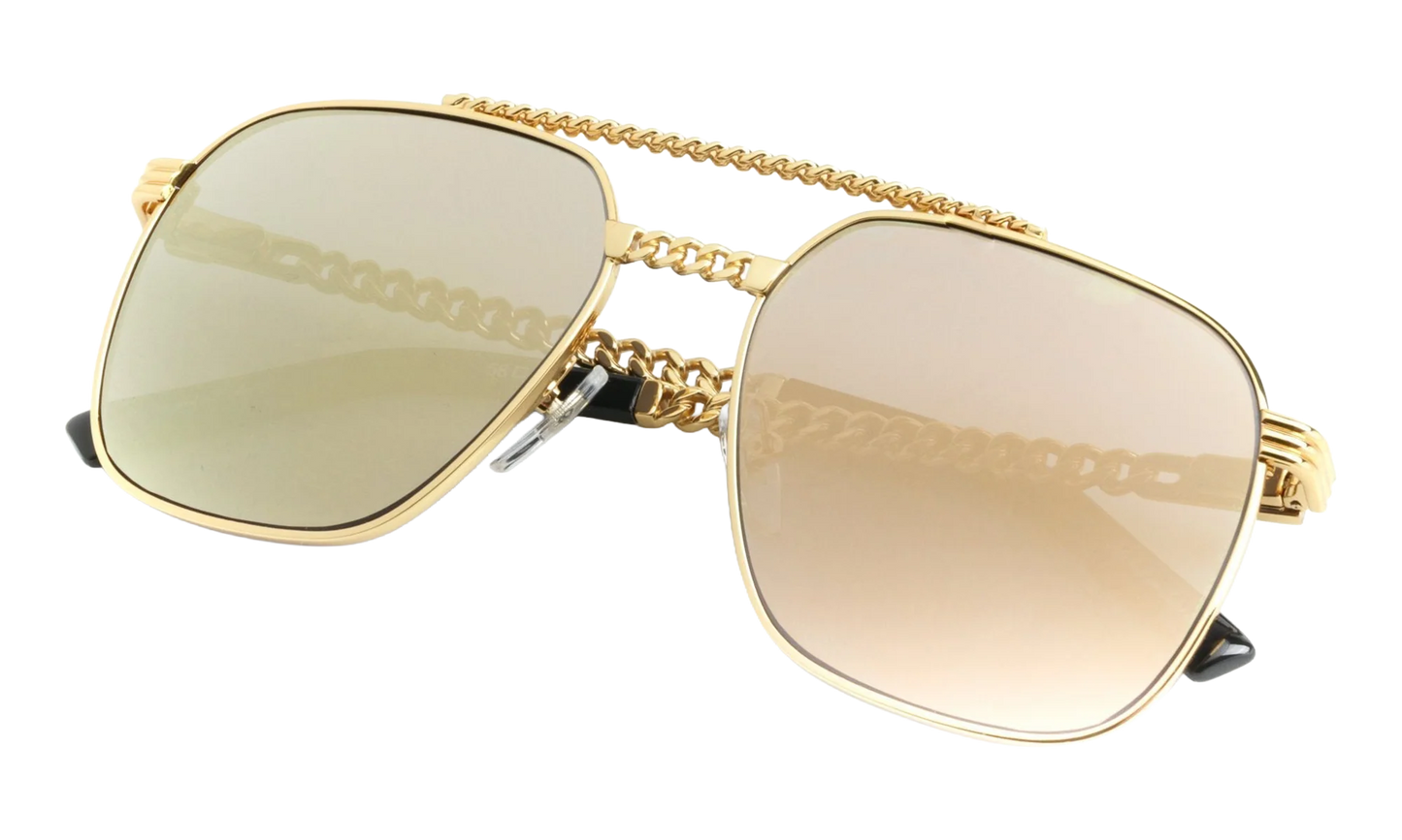 XL Cuban Link Edition 24KT "Yellow Gold / Revo Brown Flash Gold" CLXL2 0004 16D5