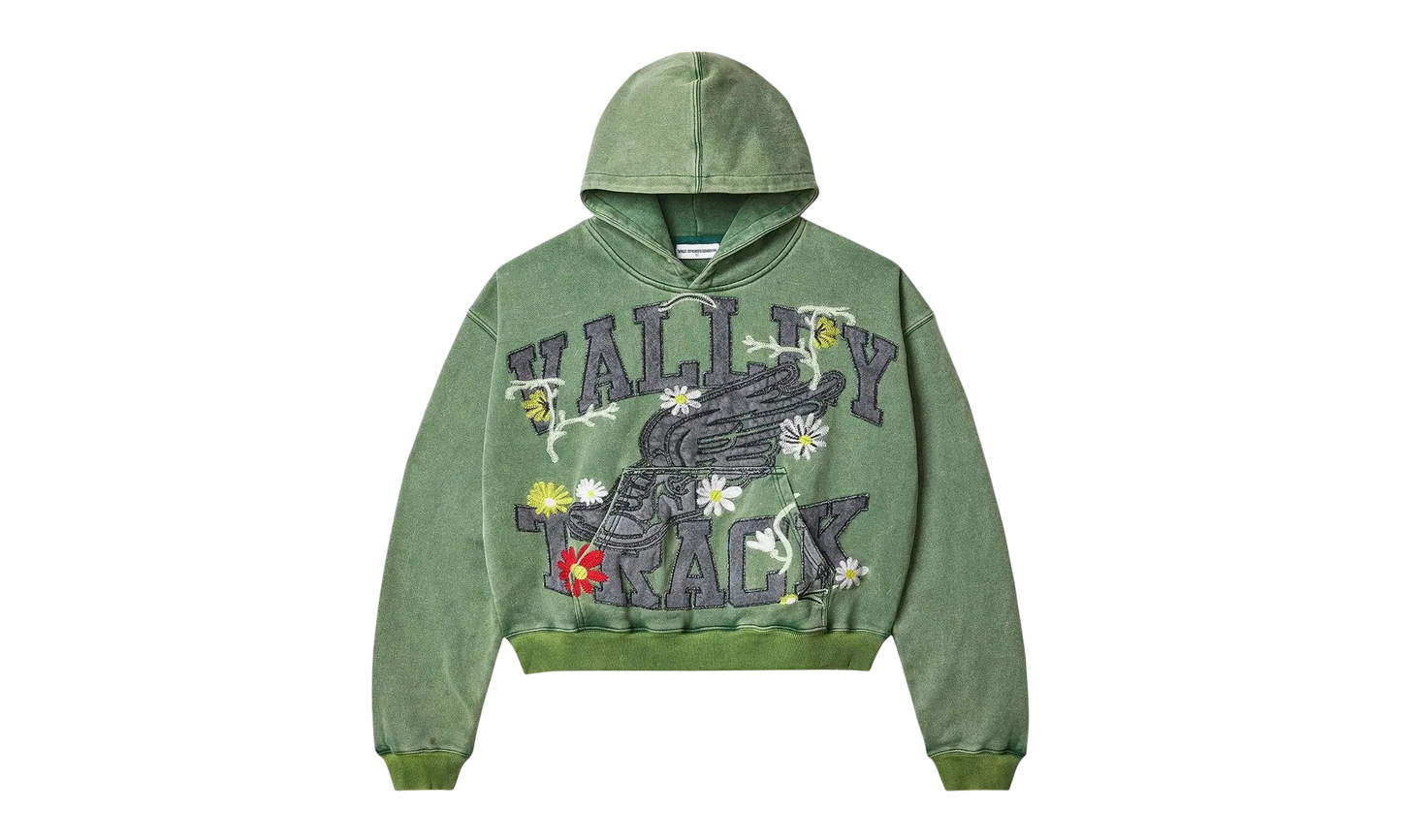 Garden Pullover Hoodie "Jade" X34FTNCV