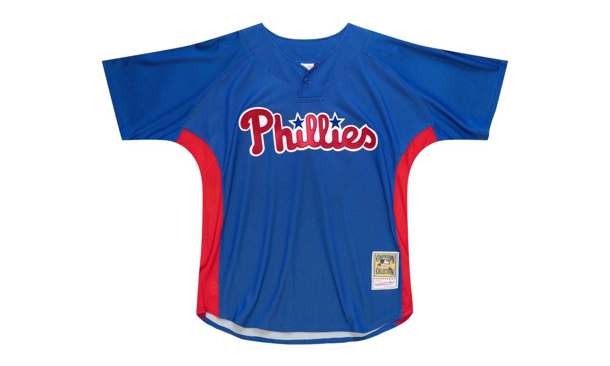 MLB Roy Halladay Authentic Batting Practice Pullover Jersey "2010 Philadelphia Phillies – Royal" ABPJGS19067 PPHROYA10RHL