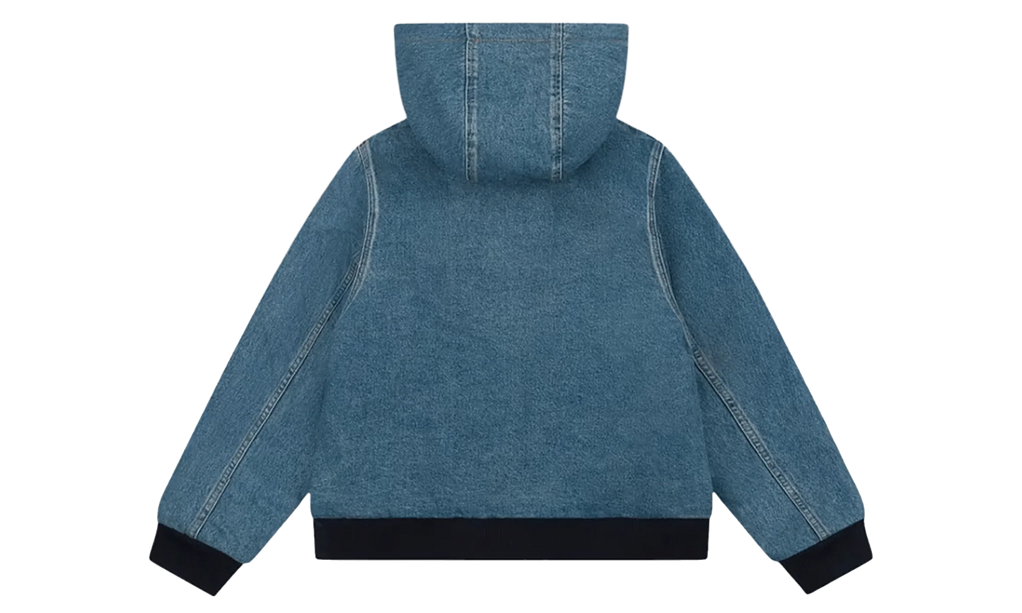 Embroidered Firecracker Logo Workwear Jacket "Navy" DT359