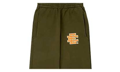 EE BASIC SWEATPANTS "SS23 - Olive/Shocking Orange" EE552