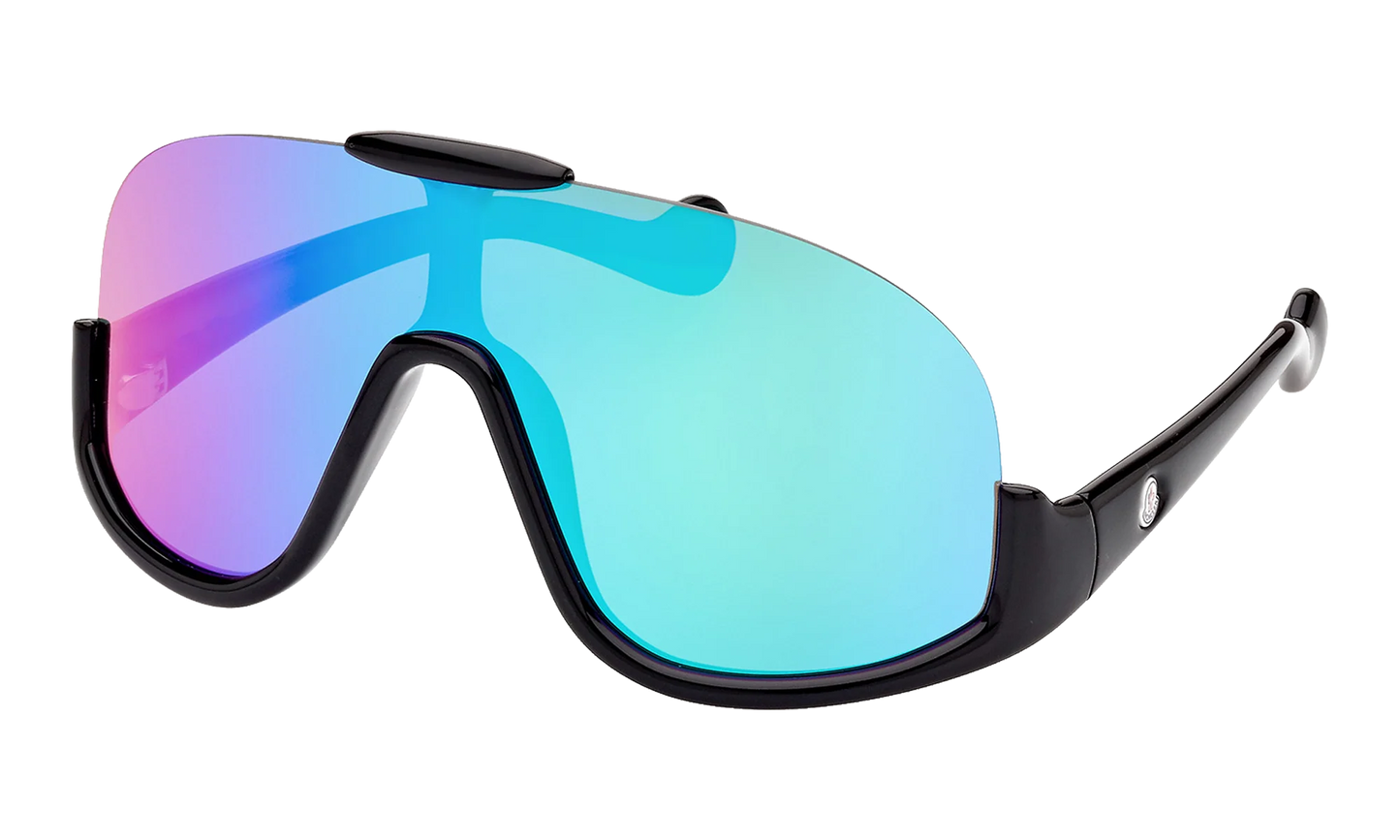 ML0230 Visseur Sunglasses "Shiny Black / Turquoise" ML0230 01X