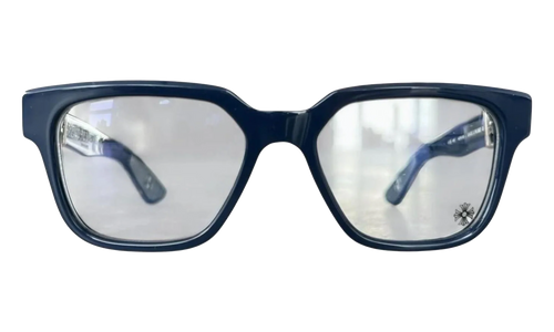 Vagillionaire II Sunglasses "Peacock Navy - Silver" CHRM0995