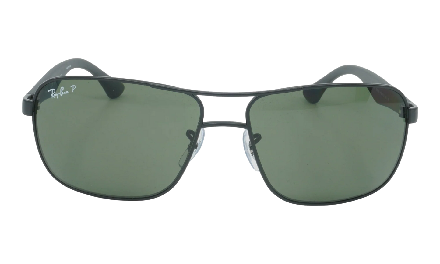 Aviator Polarized Sunglasses "Matte Black" RB3516-006-9A_59