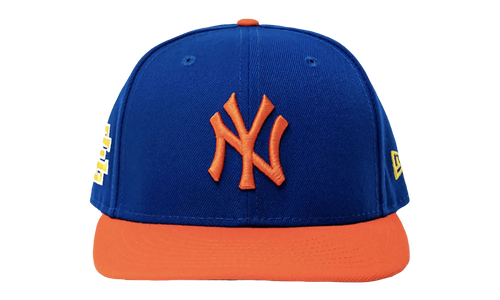 59FIFTY MLB FW21 NY YANKEES FITTED HAT "ERIC EMANUEL - Royal/Team Orange" EE422