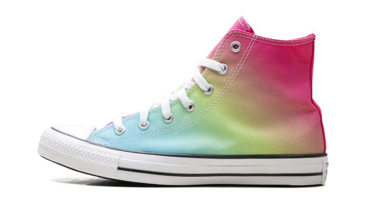 All Star Hi GS "Bright Ombre / Triple Cyan / Chaos Fuchsia" A07337F