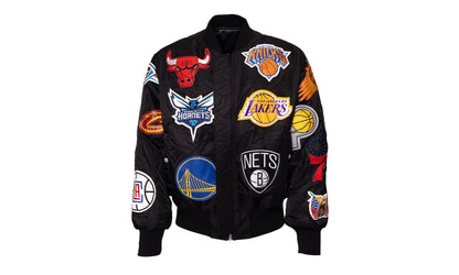 Chicago Bulls Reversible Bomber Jacket "Multi (rainbow)" NBA CHI BUL 107